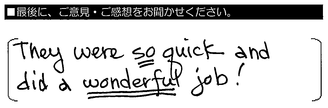 最後に、ご意見・ご感想をお聞かせください。